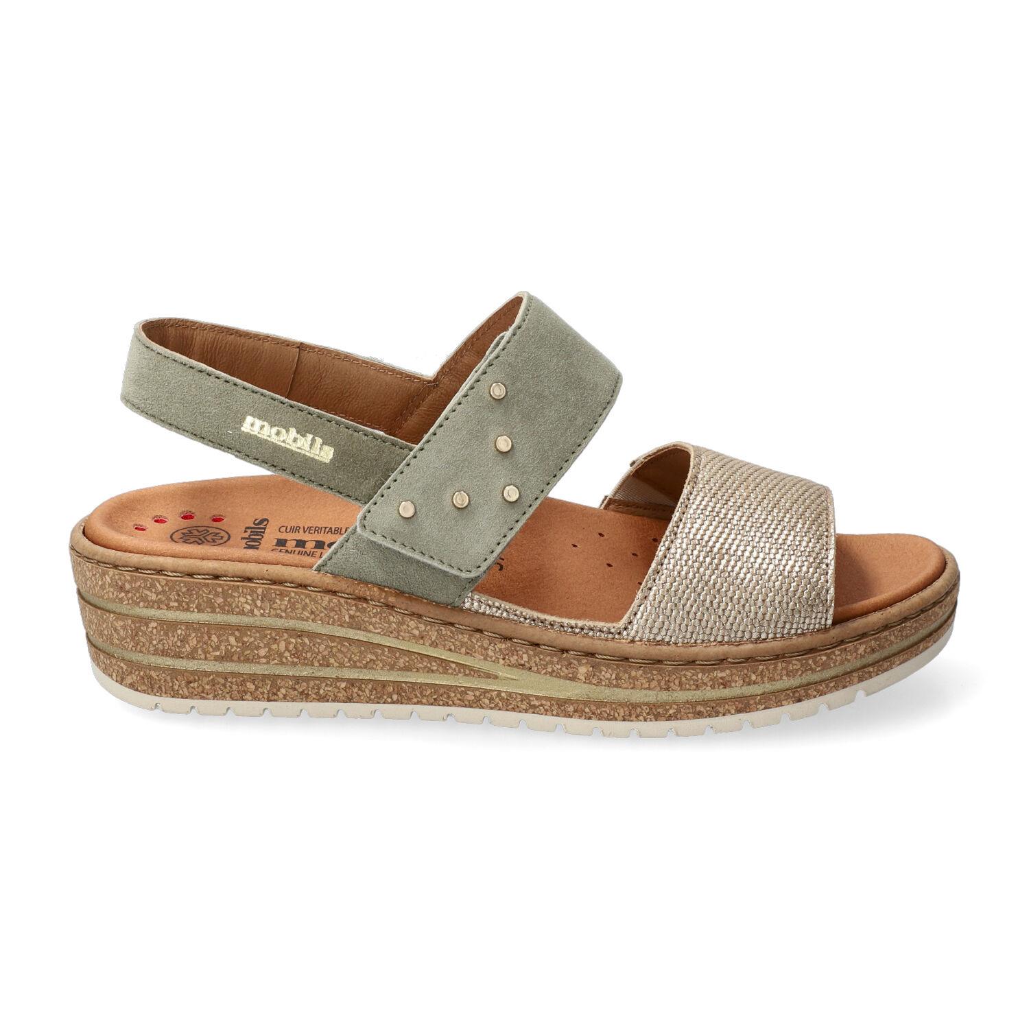 sandales femme modèle Ruth Or - Mephisto